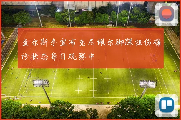 查尔斯李宣布克尼佩尔脚踝扭伤确诊状态每日观察中